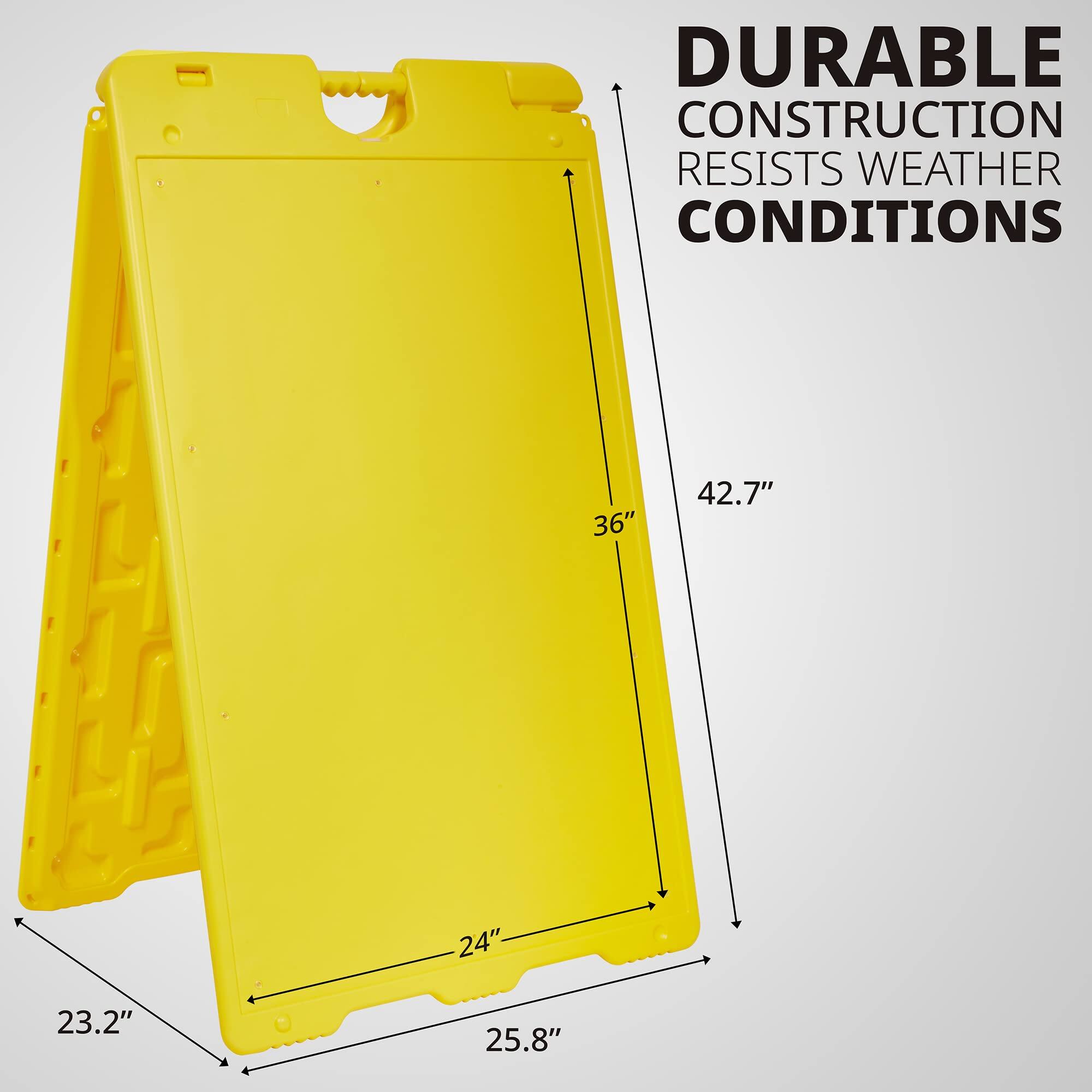 DURABLE CONSTRUCTION RESISTS WEATHER CONDITIONS 36" 42.7" 24" 23.2" 25.8"