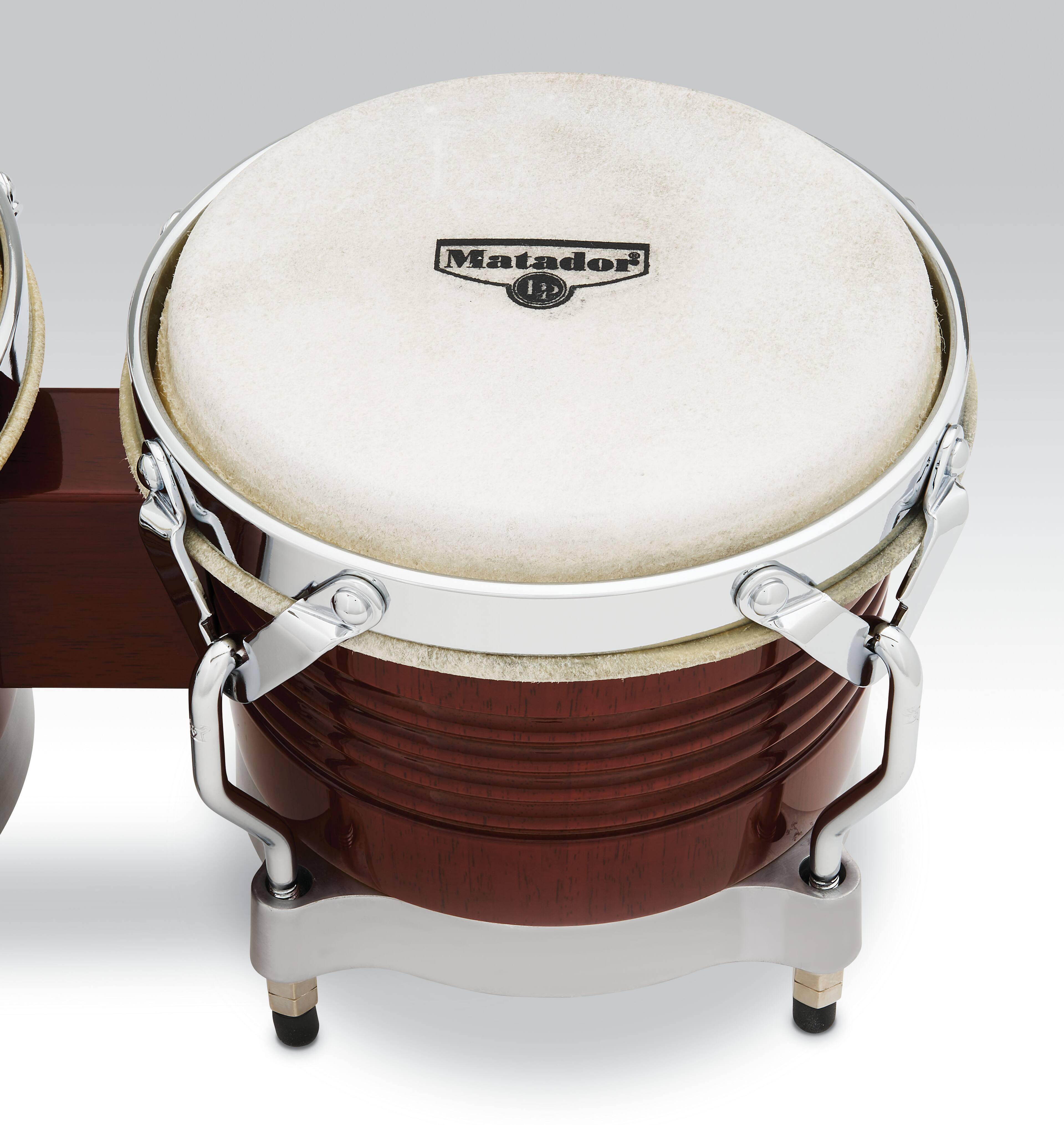 Left. Latin Percussion - Matador Bongos Oak.