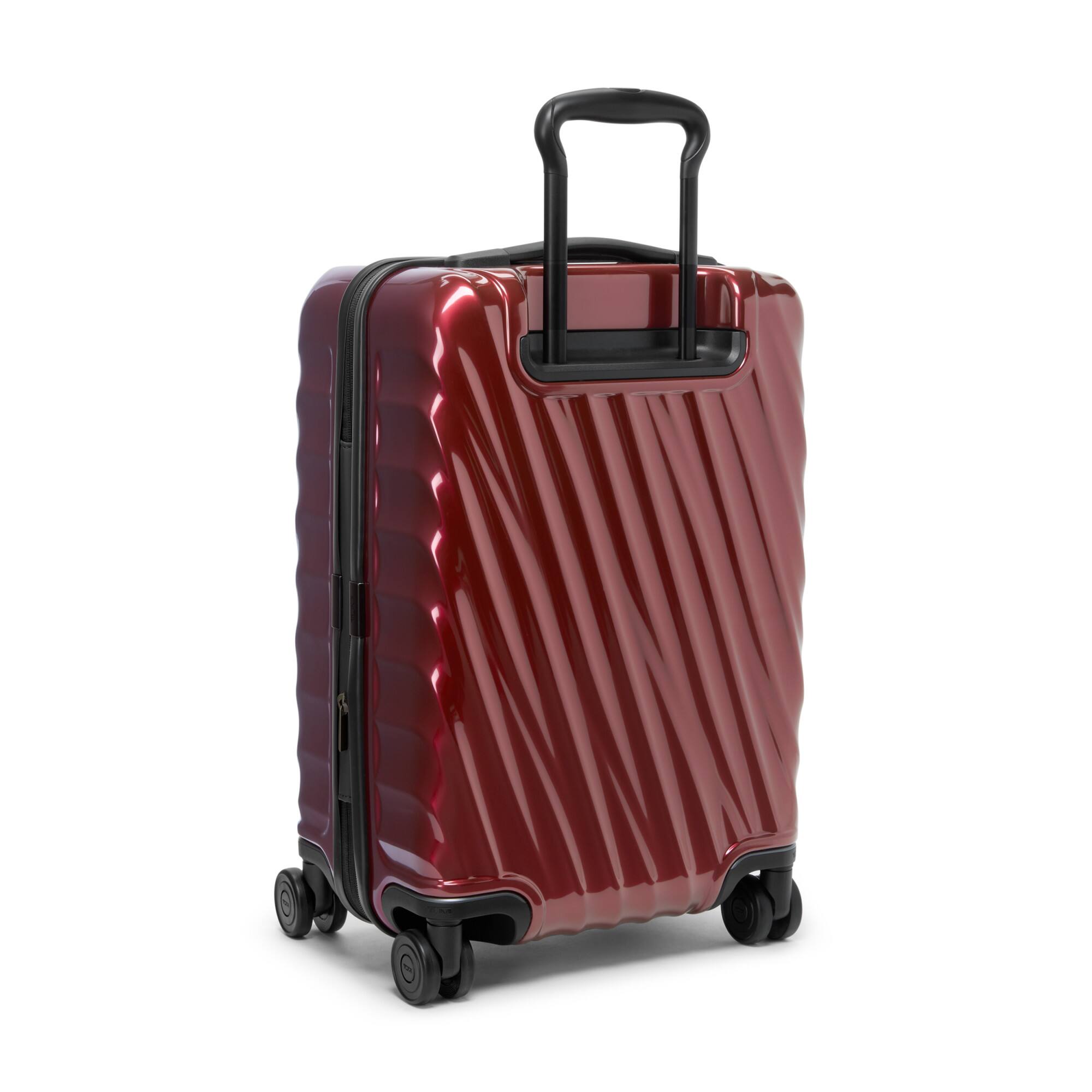 Angle. TUMI - 19 Degree International 22" Expandable 4-Wheeled Carry On Suitcase - Iridescent Spice.