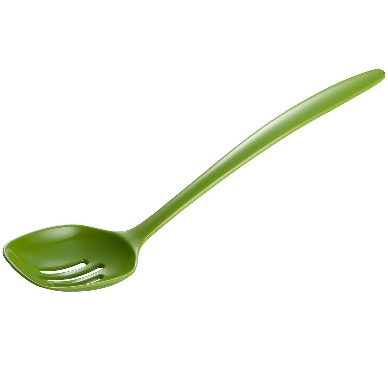 Alt View 2. Hutzler - 6-piece Melamine Cooking Utensils Set and Storage Crock - Green - Green.