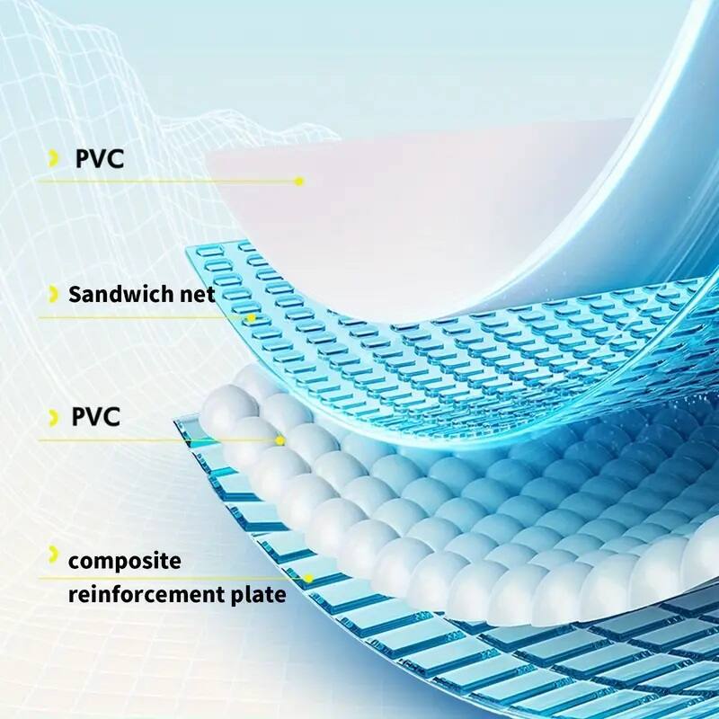 PVC Sandwich net PVC composite reinforcement plate