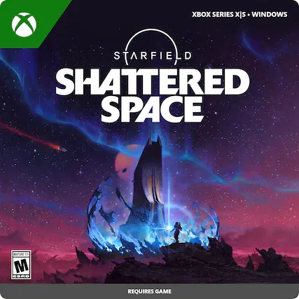 Xbox Series X|S Windows Starfield Shattered Space Mature 17+ ESRB Requires Game - M (Mature 17+)