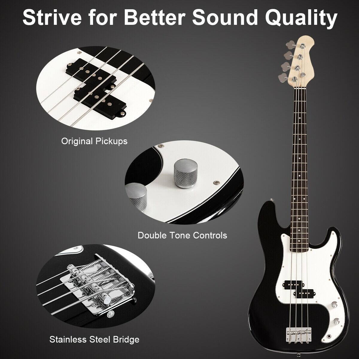 Strive for Better Sound Quality

Original Pickups

Double Tone Controls

Stainless Steel Bridge