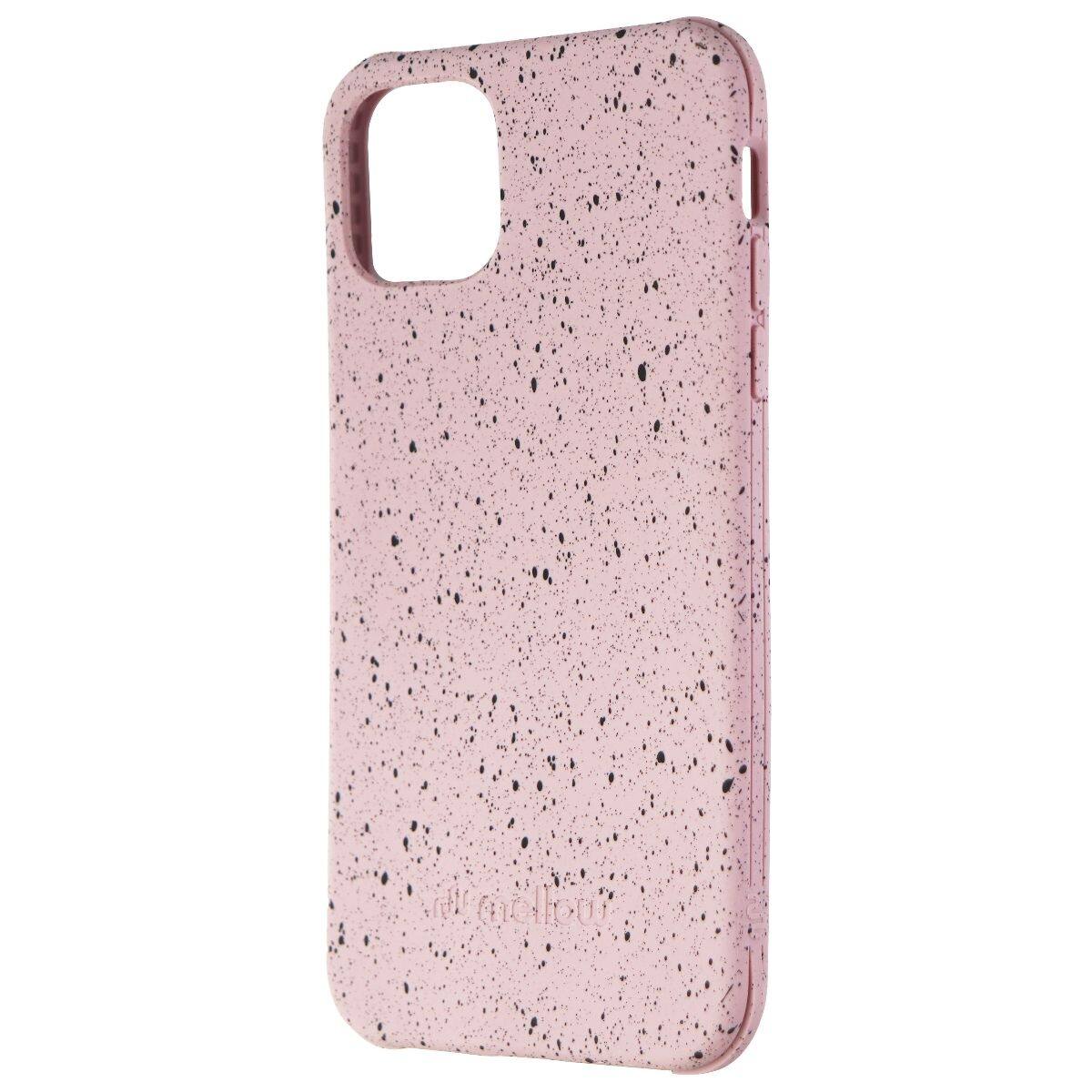 Front. Mellow - Mellow Bio Case for Apple iPhone 11 Pro Max - Pink/Black Speckled - Pink.