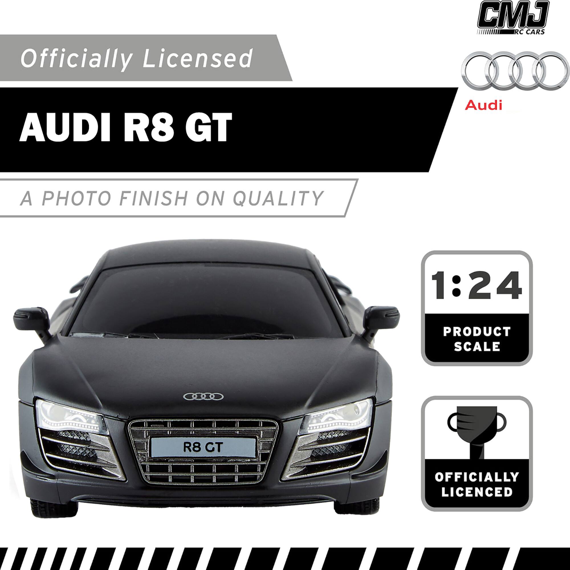 Officially Licensed CJ C CARS Audi R8 GT Audi A photo finish on quality 1:24 product scale R8 CT Officially Licensed.