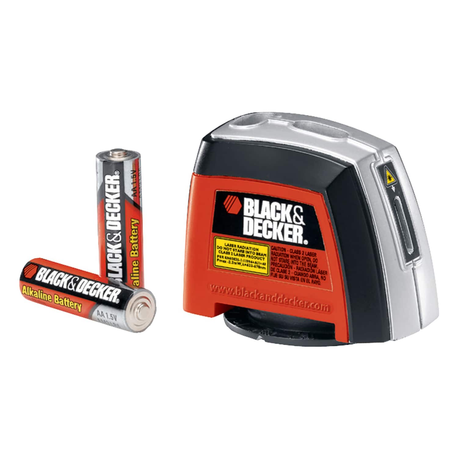 Black+Decker - Laser Level with Wall-Mounting Accessories