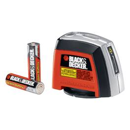 Black+Decker - Laser Level with Wall-Mounting Accessories