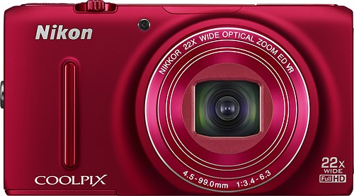 Best Buy: NIKON Coolpix S9500 18.1-Megapixel Digital Camera 26419