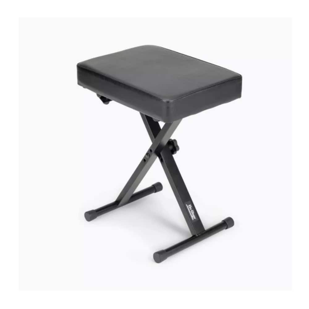 On Stage Stands - On-Stage Three-Position X-Style Keyboard Bench (Black)