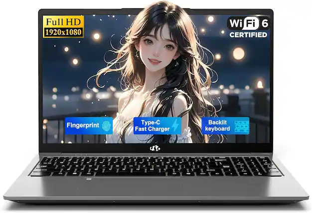 Full HD 1920x1080
Wi-Fi 6 Certified
Fingerprint
Type-C Fast Charger
Backlit Keyboard