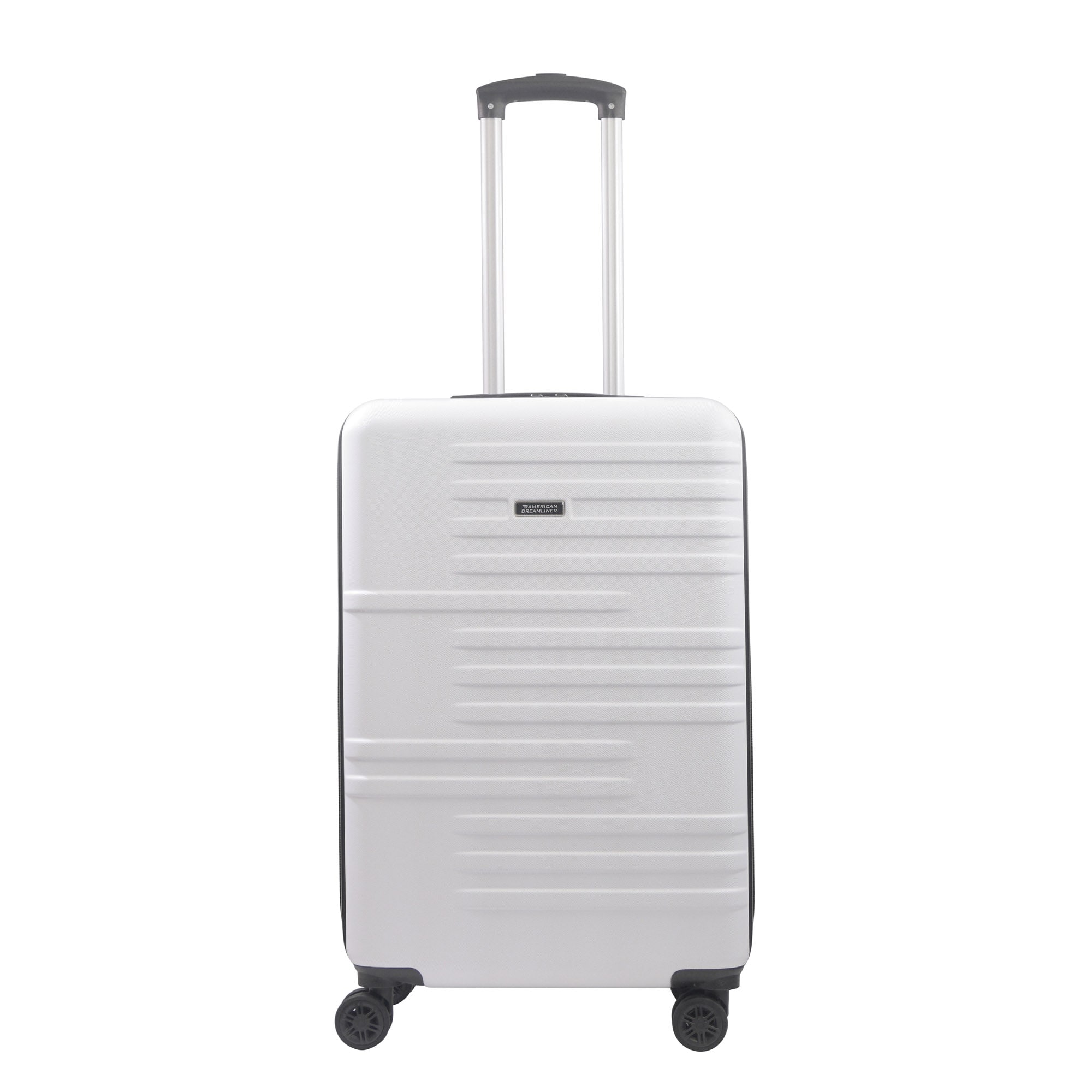 American Dreamliner - 26.5" Hardside Luggage with Expansion - White