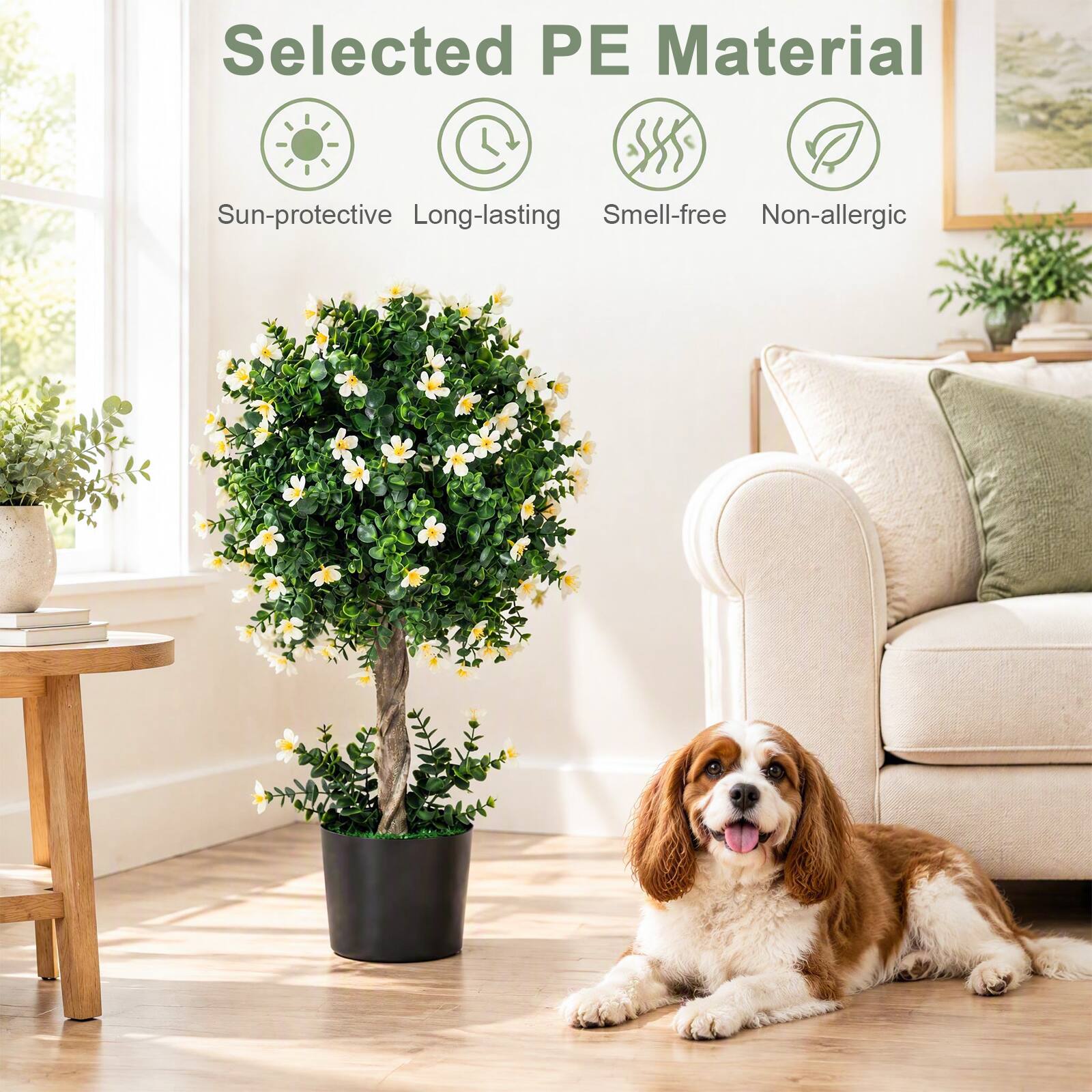 Selected PE Material  
Sun-protective Long-lasting Smell-free Non-allergic