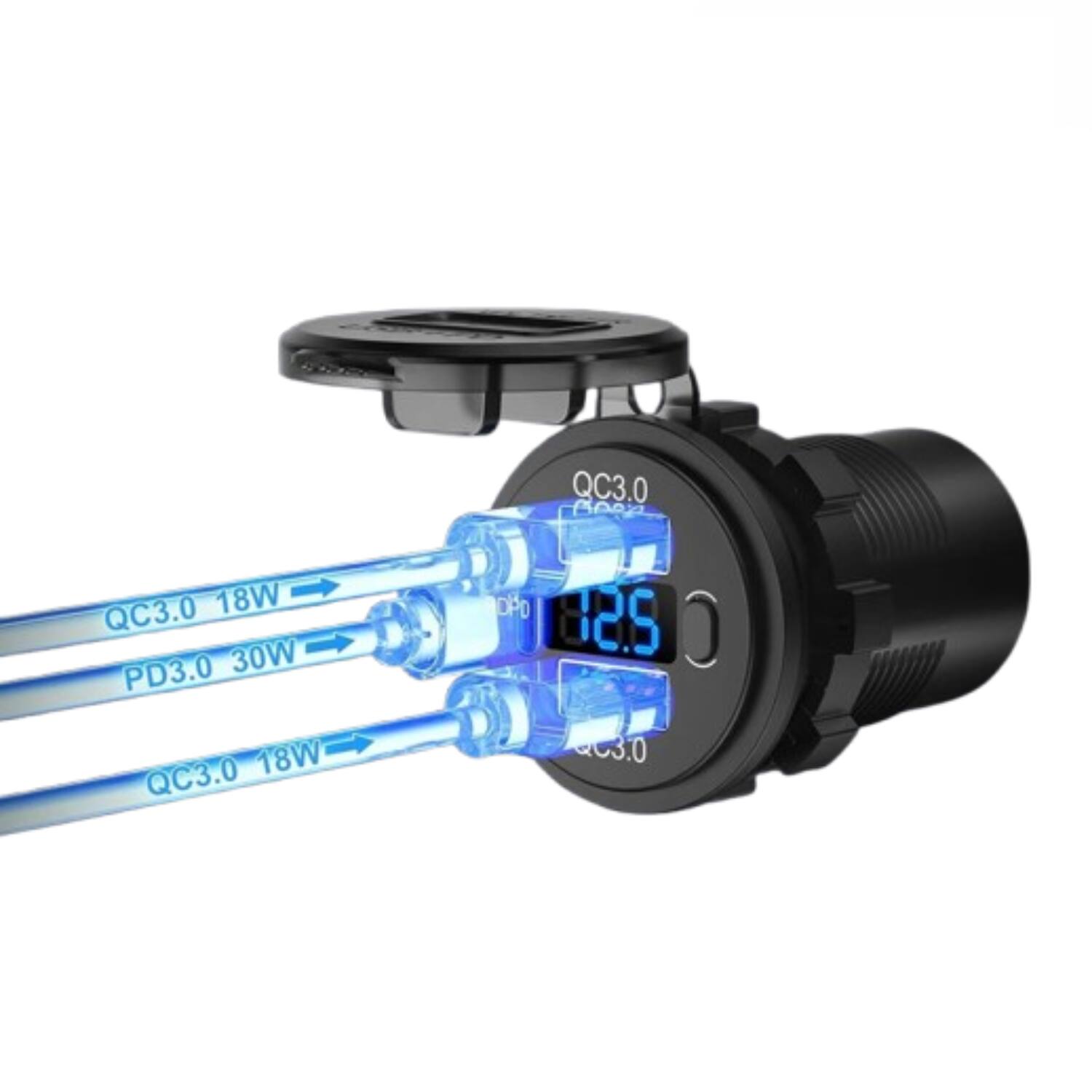 QC3.0 18W  
PD3.0 30W  
QC3.0 18W