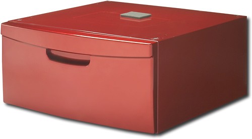 Best Buy: Samsung Washer/Dryer Laundry Pedestal with Storage Drawer Tango  Red WE357A7R