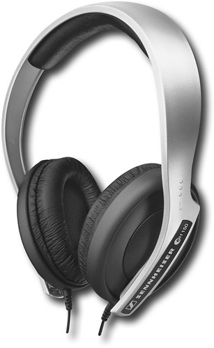  Sennheiser - Closed-Type Dynamic Hi-Fi Stereo Headphones - Silver