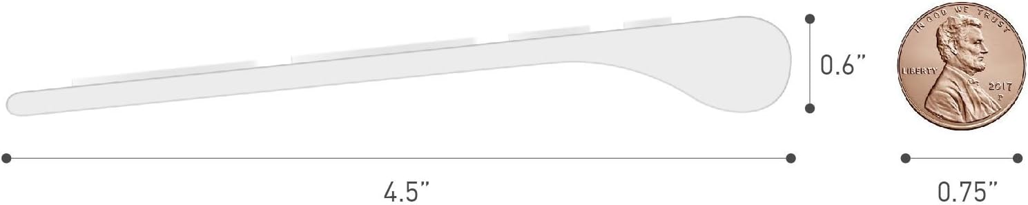 0.6" WE IN GOD WE TRUST LIFERTY 2017 4.5" 0.75"