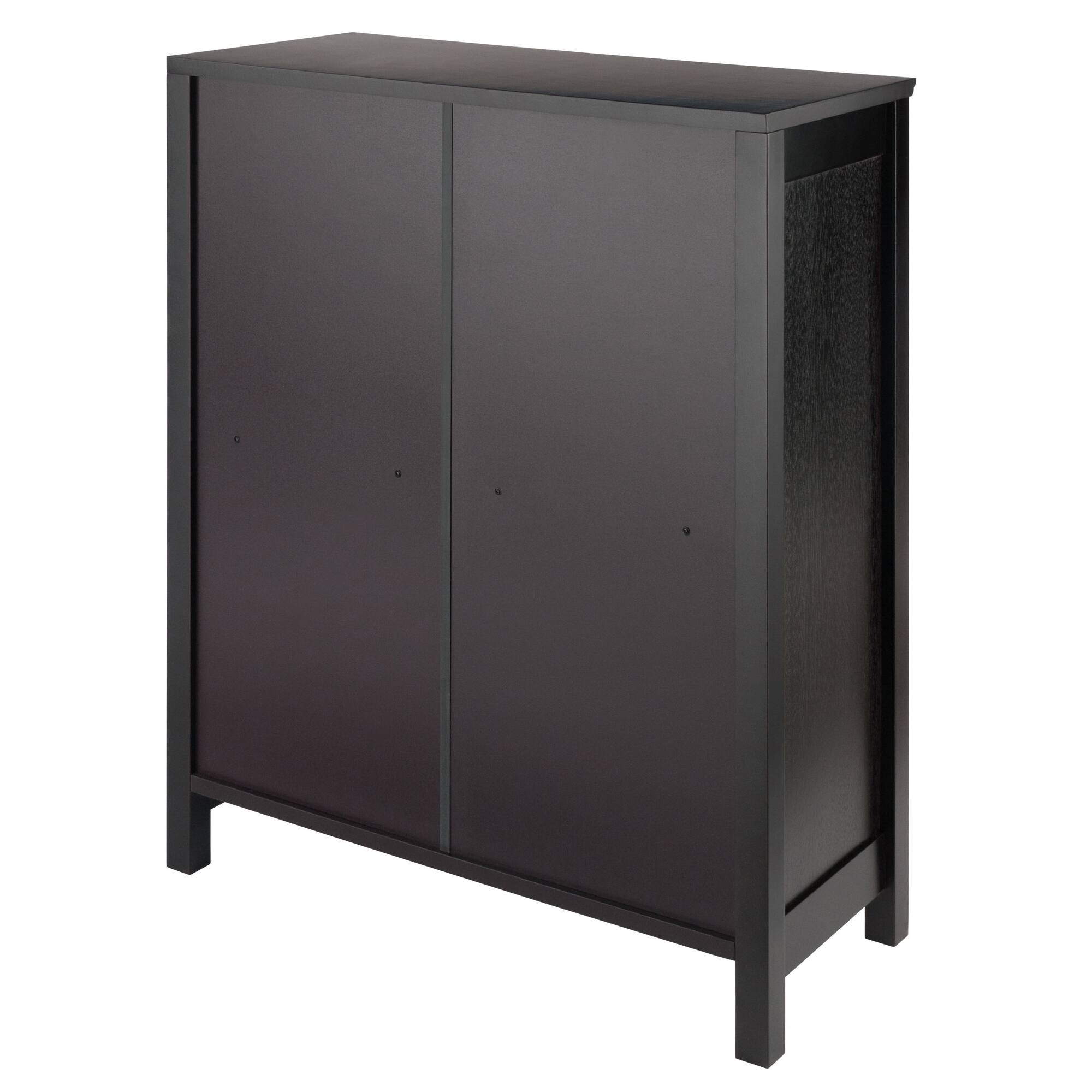 Alt View 4. Winsome Wood - Terrace 2-Section Shelf, 37" Wide - Espresso.