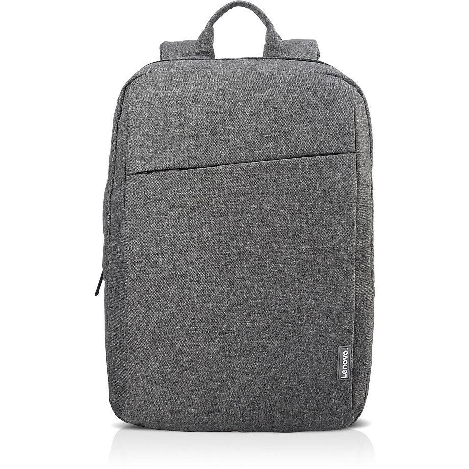 Alt View 2. Lenovo - Lenovo B210 Carrying Case (Backpack) for 15.6" Notebook - Gray - Water Resistant Interior - Polyester Body - Shoulder - Gray.