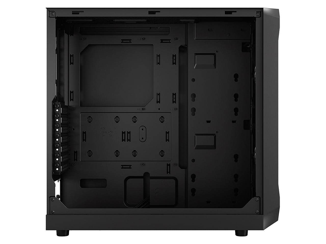 PCケース(自作PC用) Fractaldesign Focus2 Black TG Clear Tint Focus 2 — Fractal Design