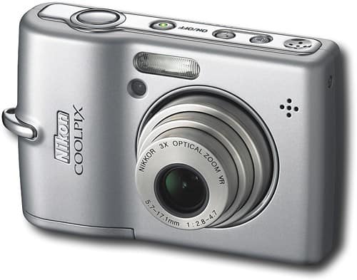 Best Buy: Nikon Coolpix 7.1MP Digital Camera Silver L12