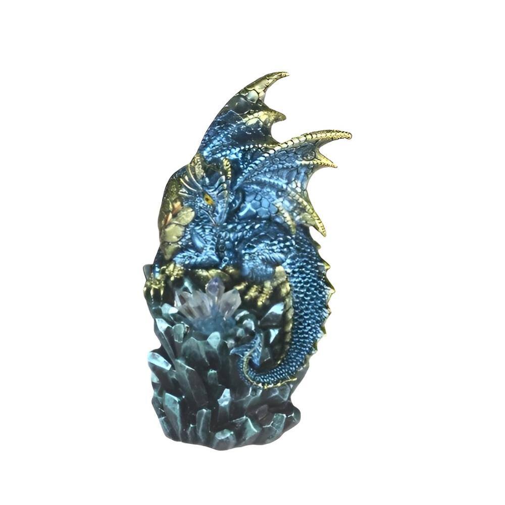 FC Design - 6"H Dragon On Icicle Figurine Computer Desk Tabletop Decoration - Multi-Color