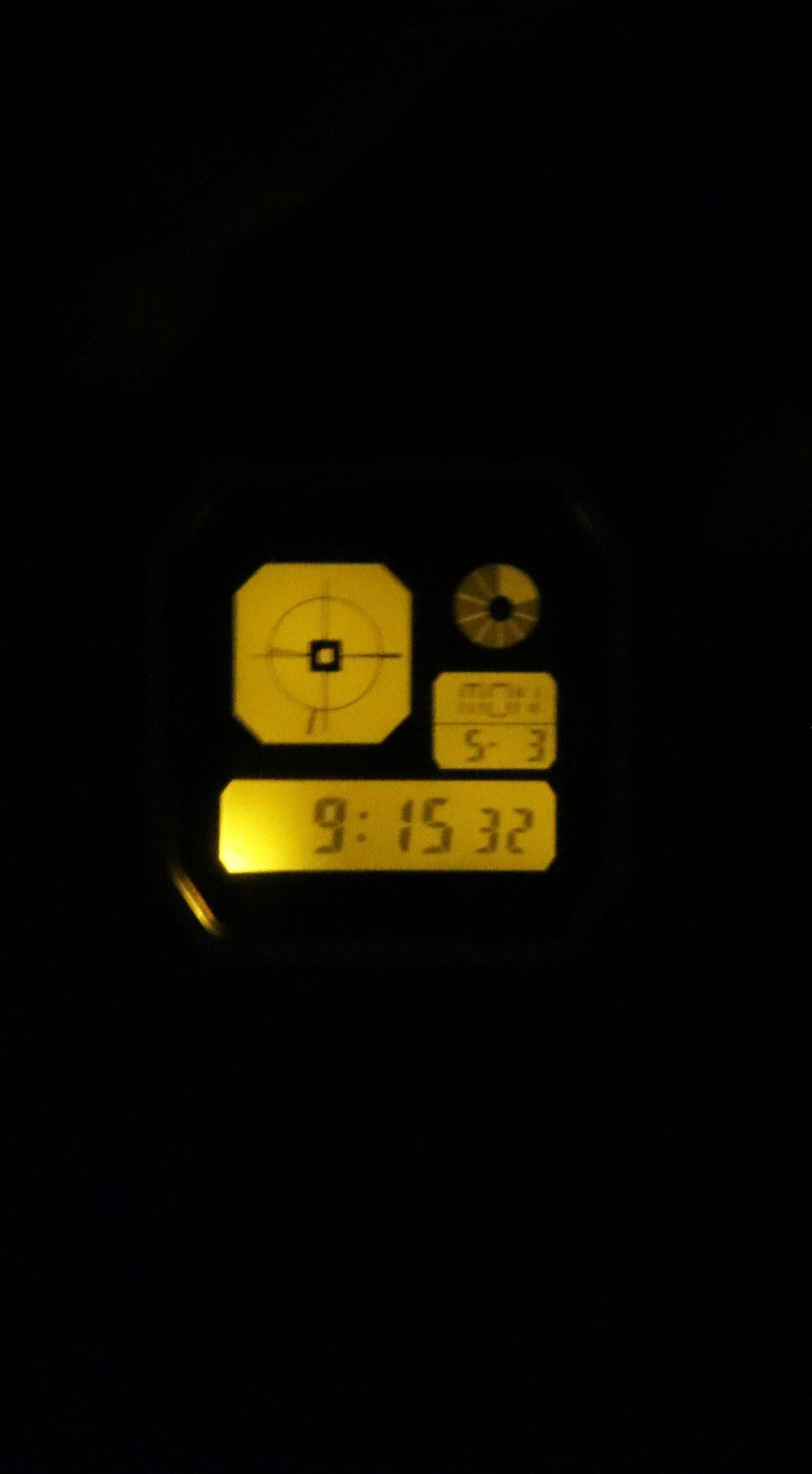 Angle. Casio - Vintage Digital Stainless Steel Quartz A130WEG-9A Unisex Watch - Gold.