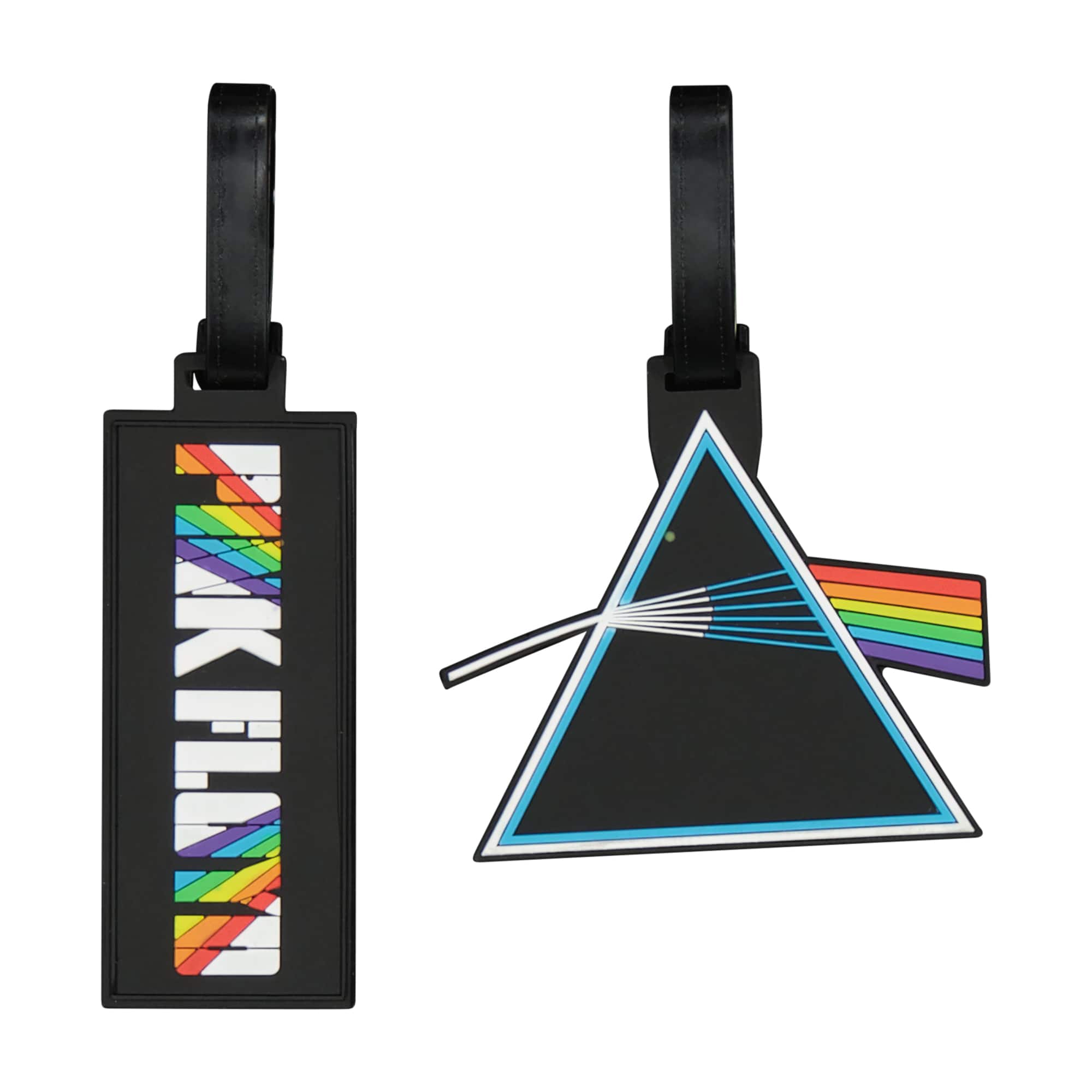 Ful - Pink Floyd Prism Logo 2-Piece Luggage Tag Set - Multi
