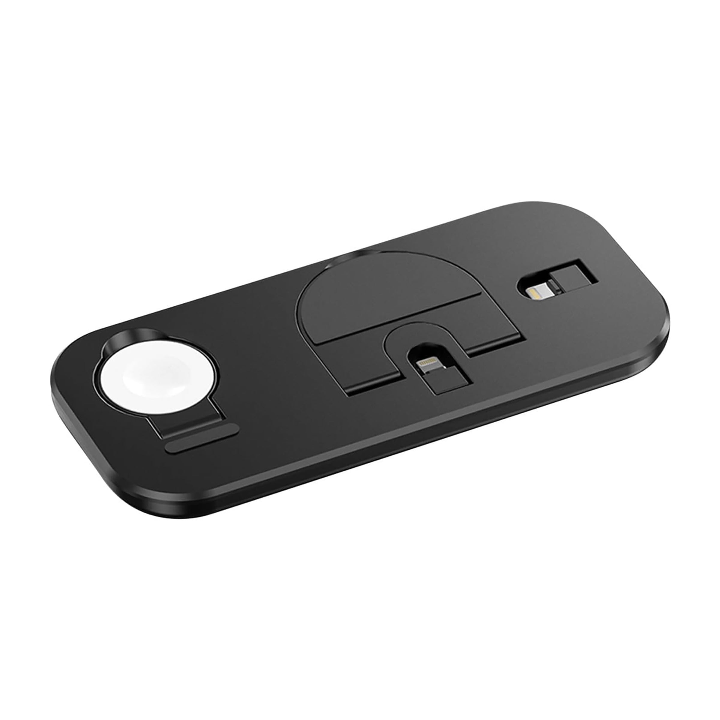 Back. Waloo - Waloo Portable & Foldable Charging Dock For iPhone, Apple Watch & AirPods (Compatible With Lightning Devices).