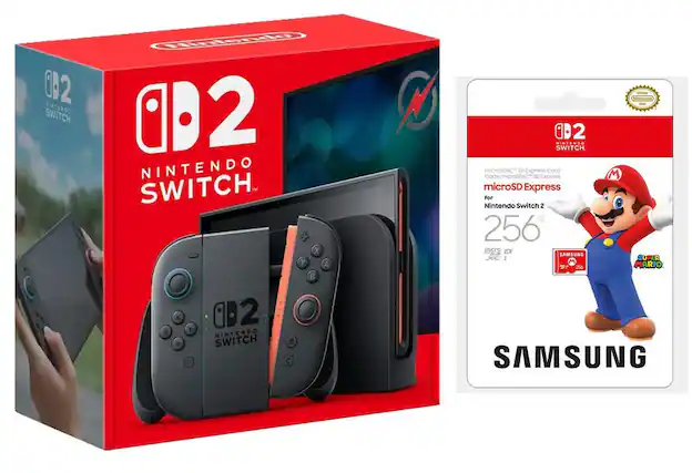 Sure, here is the corrected and grouped text from the image:
---
**Nintendo Switch 2**
**microSD Express**
**For Nintendo Switch 2**
**256GB**
**Samsung**
**Super Mario**
**Official Licensed Product**
---
**Nintendo Switch 2**
**microSD Express**
**For Nintendo Switch 2**
**256GB**
**Samsung**
**Super Mario**
**Official Licensed Product**
---
**Nintendo Switch 2**
**microSD Express**
**For Nintendo Switch 2**
**256GB**
**Samsung**
**Super Mario**
**Official Licensed Product**
---
**Nintendo Switch 2**
**microSD Express**
**For Nintendo Switch 2**
**256GB**
**Samsung**
**Super Mario**
**Official Licensed Product**
---
**Nintendo Switch 2**
**microSD Express**
**For Nintendo Switch 2**
**256GB**
**Samsung**
**Super Mario**
**Official Licensed Product**
---
**Nintendo Switch 2**
**microSD Express**
**For Nintendo Switch 2**
**256GB**
**Samsung**
**Super Mario**
**Official Licensed Product**
---
**Nintendo Switch 2**
**microSD Express**
**For Nintendo Switch 2**
**2