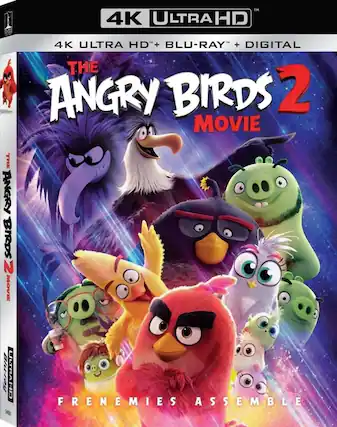Front. The Angry Birds Movie 2 - 4K Blu-Ray.