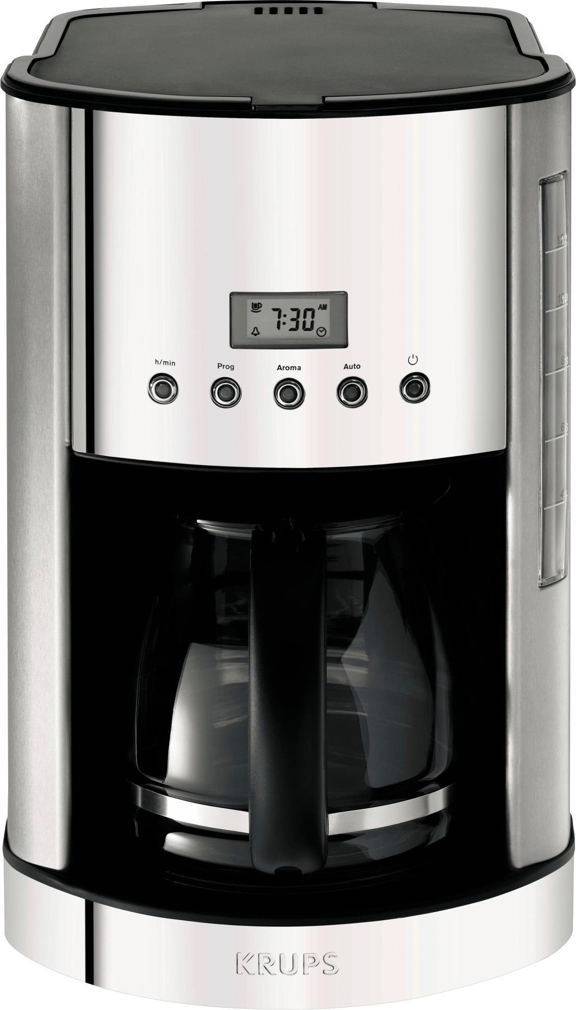 12 Cup Programmable Coffee Maker, Stainless Steel Accents - 49630