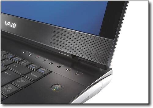 Alt View Standard 2. Sony - VAIO Notebook with Intel® Centrino® Duo - Glossy Piano Black.