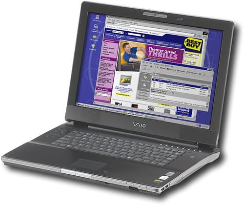 Best Buy: Sony VAIO Notebook with Intel® Centrino® Duo Glossy