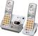 Left. AT&T - EL52203 DECT 6.0 Expandable Cordless Phone System with Digital Answering System - Silver.