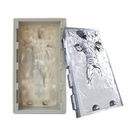 Star Wars - Han Solo In Carbonite Deluxe Large Size Silicone Ice Tray - White