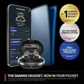 SteelSeries Arctis GameBuds True Wireless In Ear Gaming Earbuds SteelSeries Arctis GameBuds True Wireless In Ear Gaming Earbuds