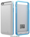 Front. MOTA - External Battery Case for Apple® iPhone® 6 - Blue.