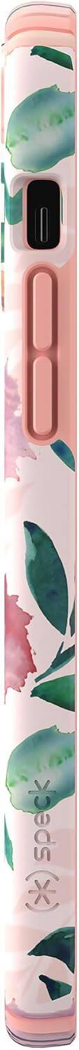 Left. Speck - Speck Presidio Edition Watercolor Roses Case - iPhone 12 Pro Max - Watercolor Roses.