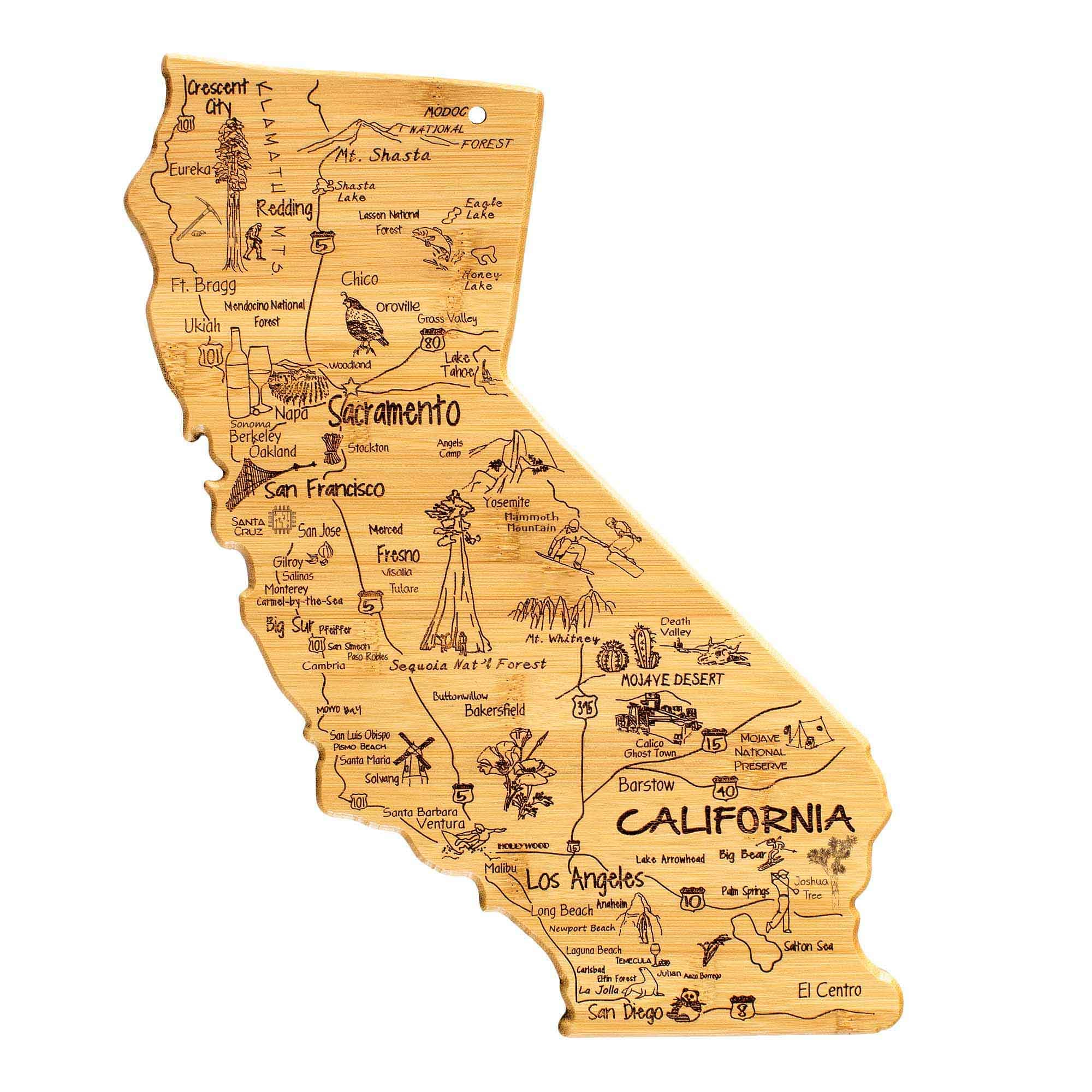 "Totally Bamboo - Destination California Cutting Board, 14-1/4"" x 11""" price history on PriceWatchPro