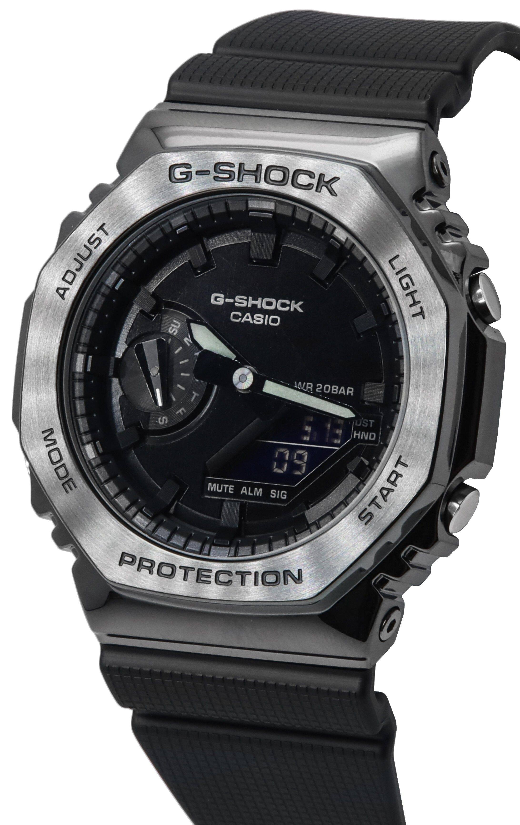 G-SHOCK ADJUST LIGHT G-SHOCK CASIO SU IV - WR 20BAR T S F UST HND MODE MUTE ALM SIG 09 START PROTECTION
