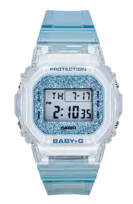 Casio - Baby-G Digital Quartz BGD-565GC-2 Ladies Watch Alarm Backlight Stopwatch Resin Strap 100M - Blue