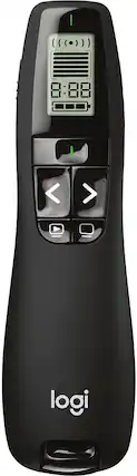 Front. Logitech - R800 Professional Presenter - Black.