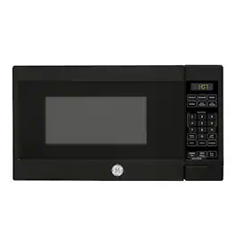 GE - 0.7 Cu. Ft. Countertop Microwave with Convenience Cooking Controls - Black