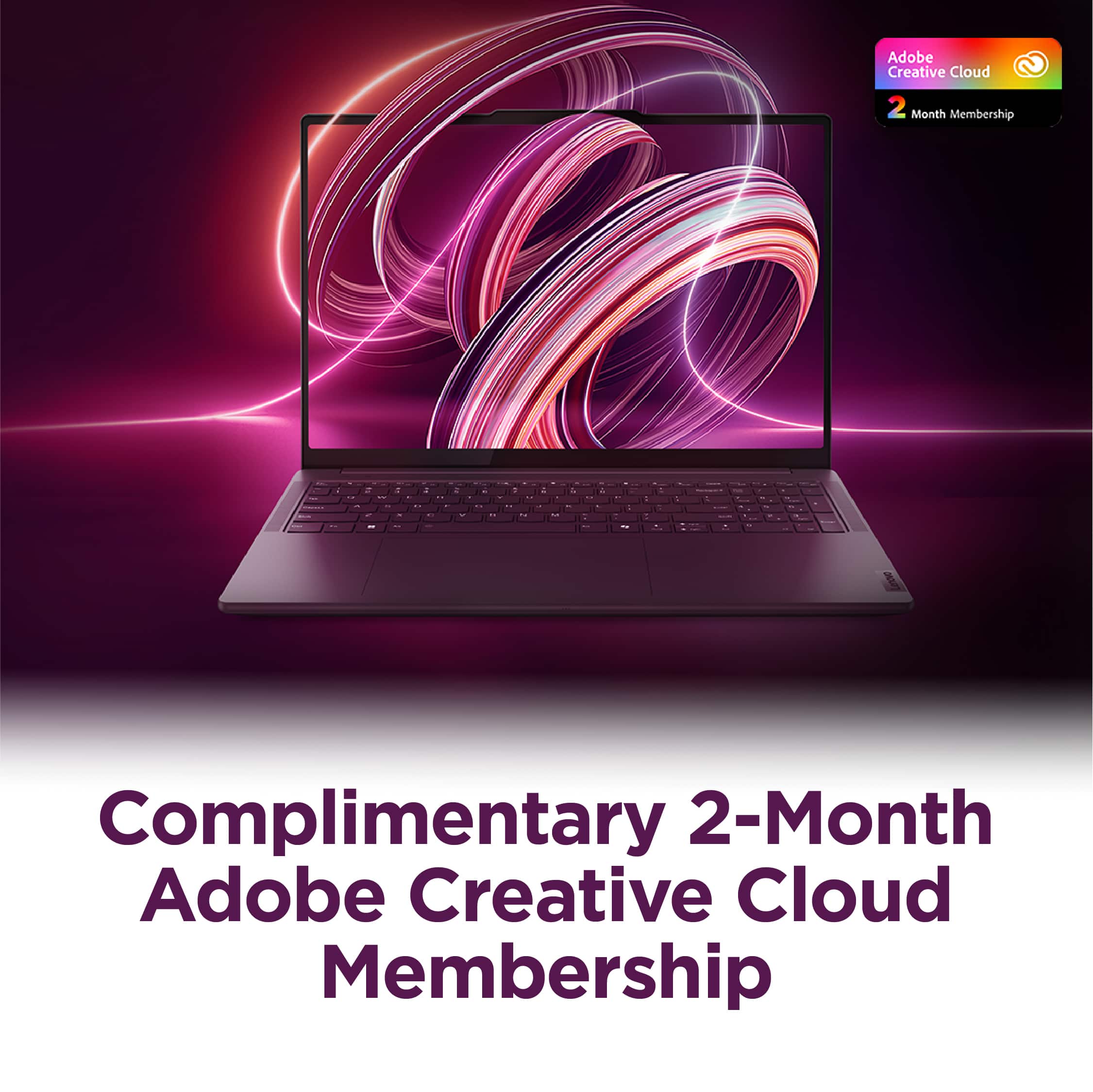 Adobe Creative Cloud 2-Month Membership - Complimentary 2-Month Adobe Creative Cloud Membership