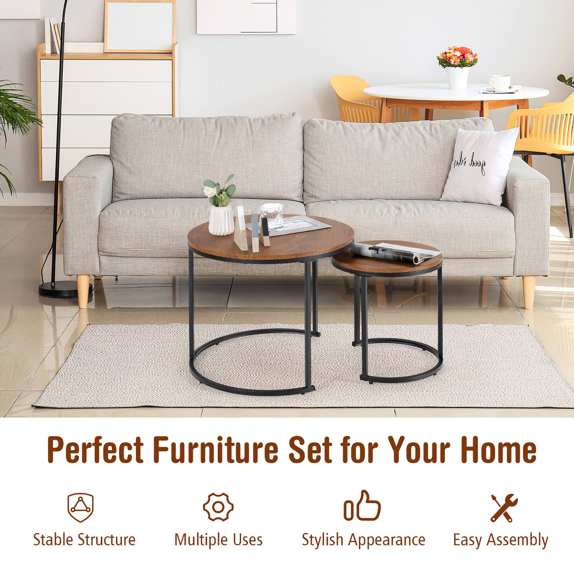 Perfect Furniture Set for Your Home: Stable Structure, Multiple Uses, Stylish Appearance, Easy Assembly