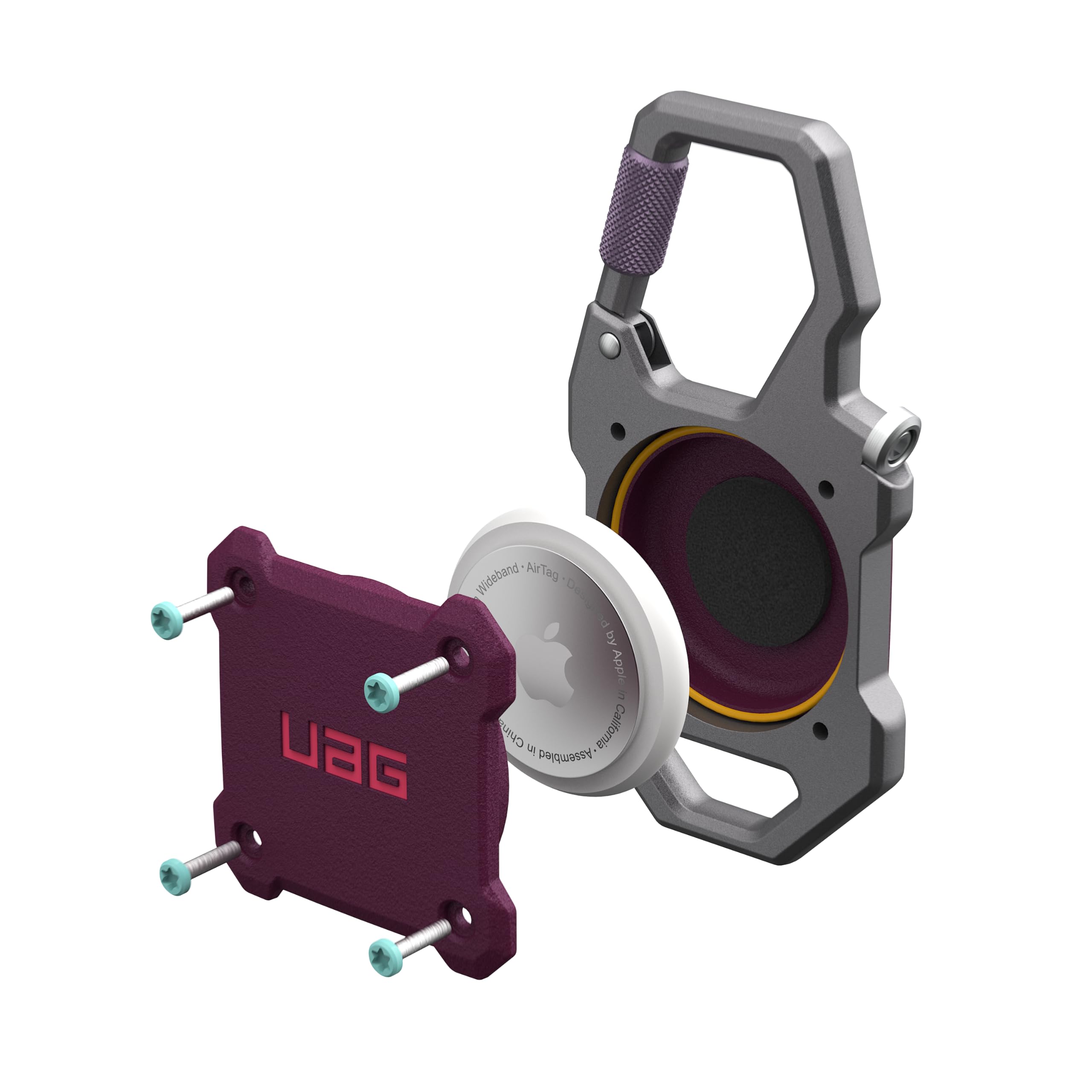 Wideband AirTag by Apple, California UAG Assembled