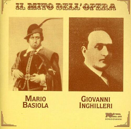 Basiola,Mario / Inghilleri,Giovanni - Arias   - COMPACT DISCS [CD] price history on PriceWatchPro