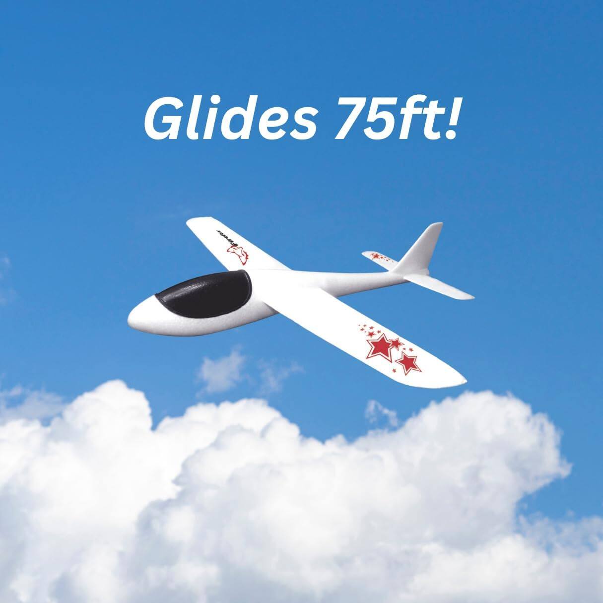 Glides 75ft!