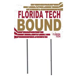 Jardine - Florida Tech Panthers 18" x 24" Bound Yard Sign - White