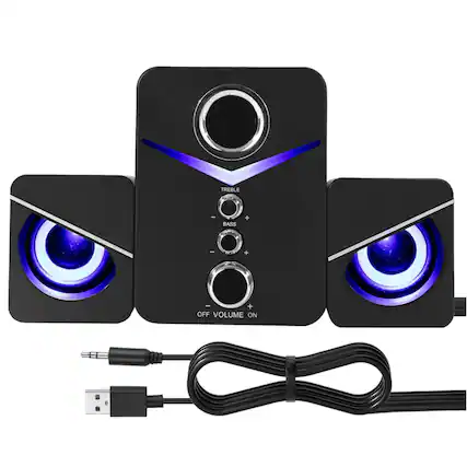 TREBLE
BASS
OFF VOLUME ON